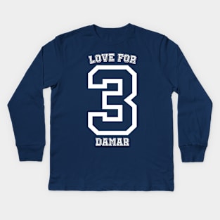 Love For Damar v4 Kids Long Sleeve T-Shirt